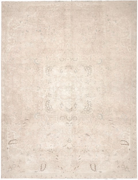 Beige Persien Persischer Vintage Teppich 329 x 212 cm