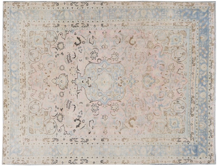 Beige  Persia Persian Vintage Carpet  284 x 186 cm