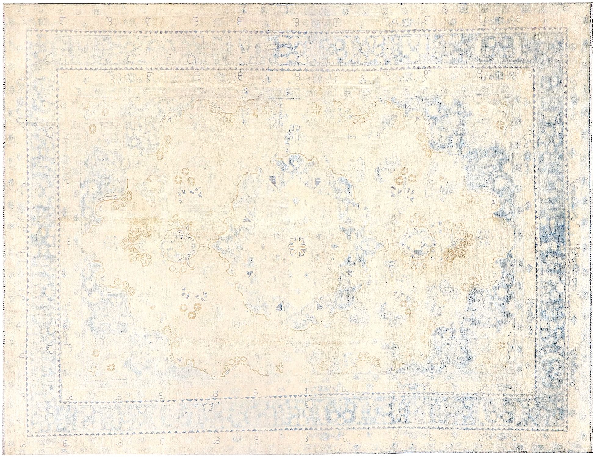 Persisk vintage teppe  blå <br/>280 x 192 cm