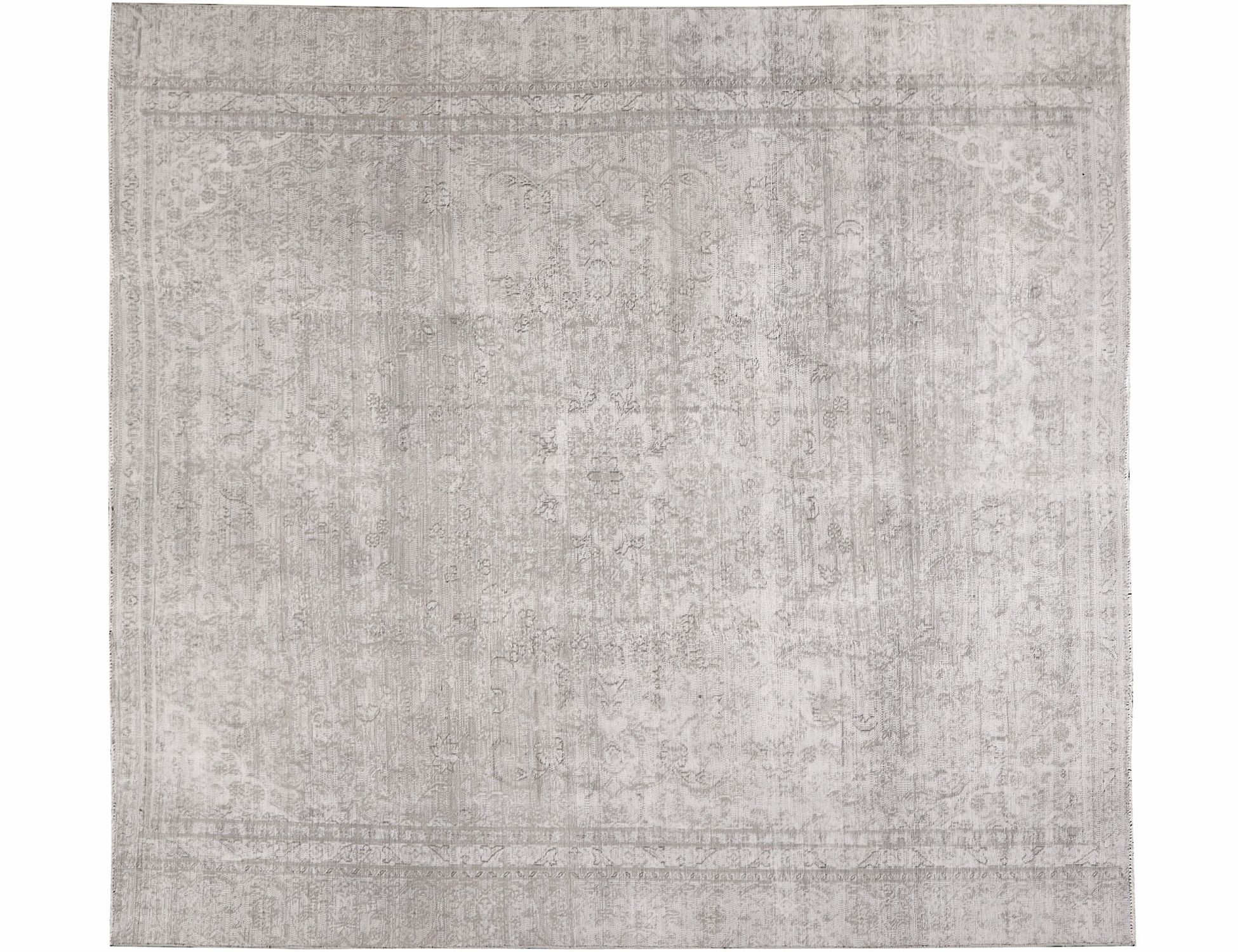 Persisk vintage teppe  grå <br/>284 x 252 cm