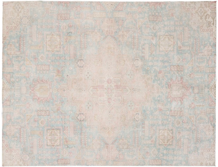 Beige Persan Tapis Persan vintage  295 x 186 cm