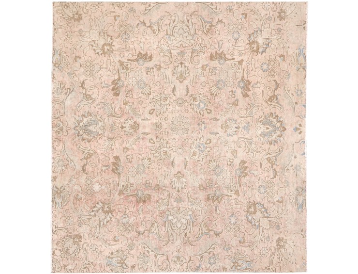 Beige Persiano Tappeto vintage persiano  200 x 187 cm