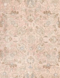 Beige Persien Persisk vintage matta  200 x 187 cm