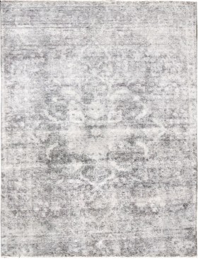 Grise Persan Tapis Persan vintage  240 x 135 cm