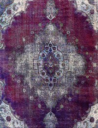 Sininen Persia Persialaiset vintage matot  224 x 210 cm