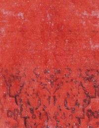Naranja Persa Alfombra persa vintage 145 x 125 cm - view 4