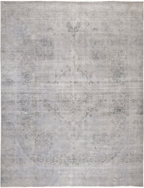 Grau Persien Persischer Vintage Teppich 363 x 278 cm