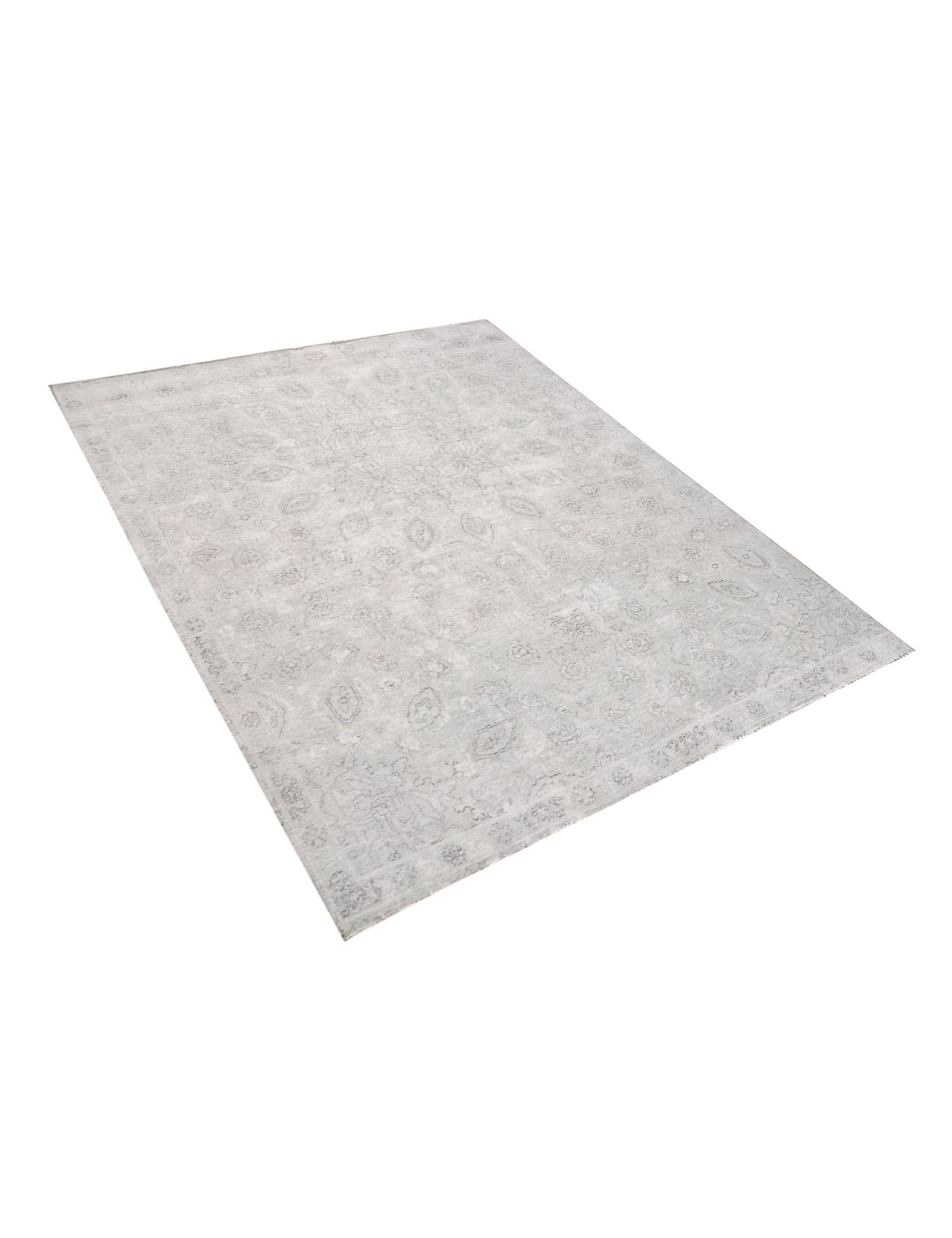 Persischer Vintage Teppich  grau  220 x 160 cm