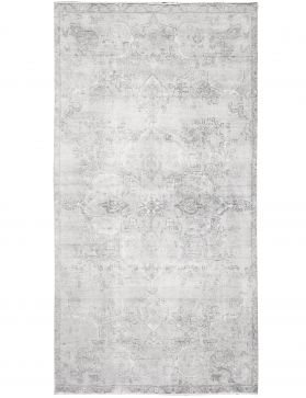Persisk vintage matta 250 x 140 grå