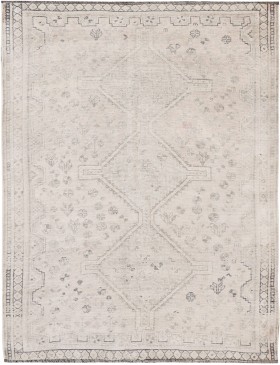 Beige Persan Tapis Persan vintage  212 x 153 cm