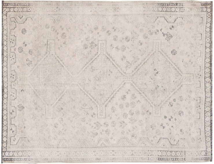 Beige Persa Alfombra persa vintage  212 x 153 cm