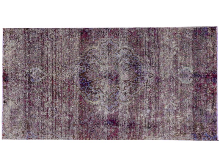 Violetti Persia Persialaiset vintage matot  215 x 118 cm