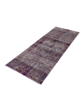 Lilla Persien Persisk Vintagetæppe  215 x 118 cm