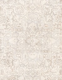 Beige  Persia Persian Vintage Carpet  235 x 145 cm