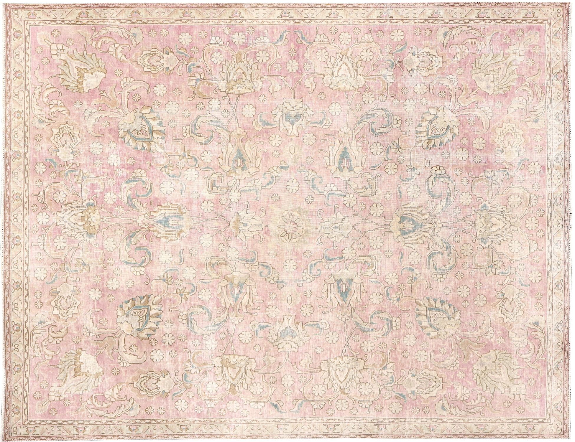 Tapis Persan vintage  beige <br/>282 x 228 cm