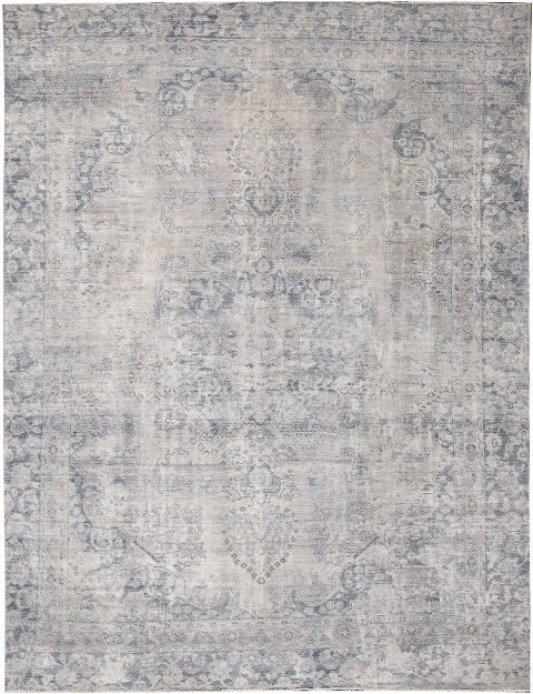 Blau Persien Persischer Vintage Teppich 300 x 210 cm