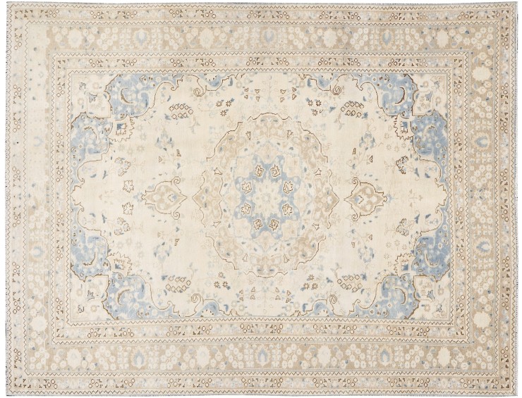 Beige Persa Alfombra persa vintage  290 x 190 cm