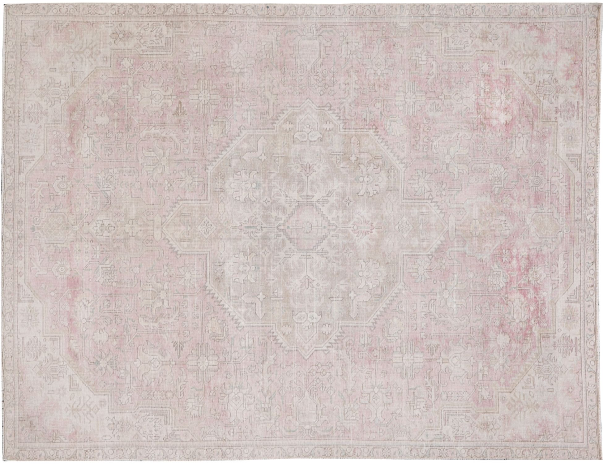 Tappeto vintage persiano  beige <br/>279 x 176 cm