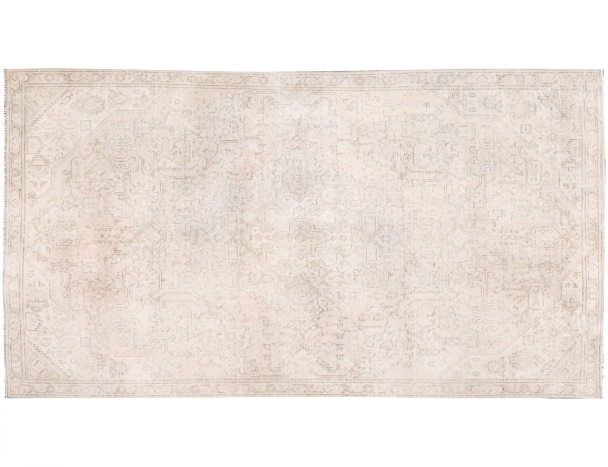 Persian Vintage Carpet  beige  <br/>235 x 140 cm