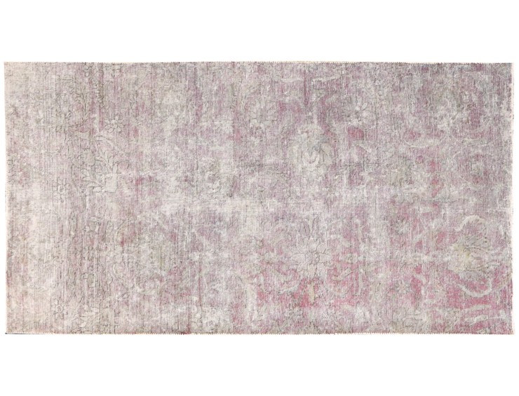 Beige Persan Tapis Persan vintage  207 x 112 cm