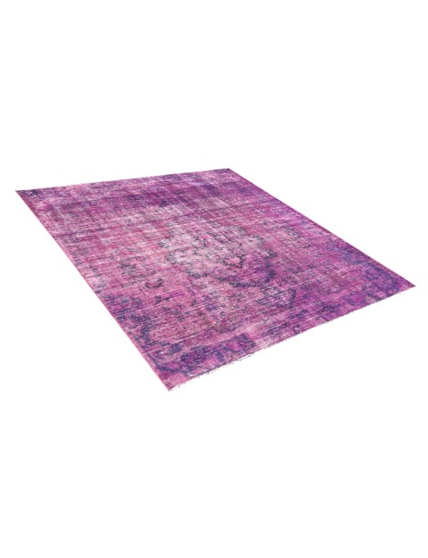 Lila Persien Persischer Vintage Teppich  220 x 190 cm