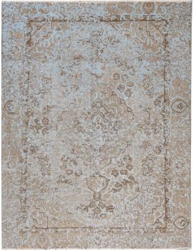 Alfombra persa vintage 275 x 180 azul