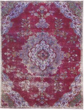 Tapis Persan vintage 266 x 160 violet