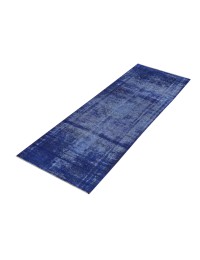 Blu Persiano Tappeto Vintage 270 x 90 cm - view 1