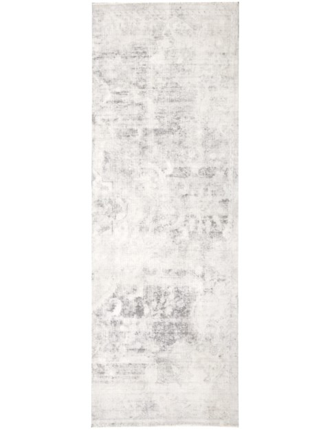 Beige Persien Persischer Vintage Teppich 298 x 103 cm