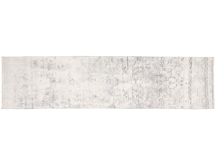 Grise Persan Tapis Persan vintage  360 x 90 cm