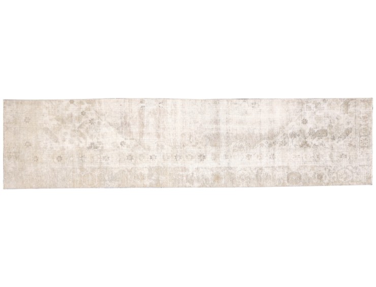 Beige Persan Tapis Persan vintage  325 x 78 cm