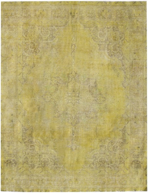 Jaune Persan Tapis Persan vintage 376 x 274 cm
