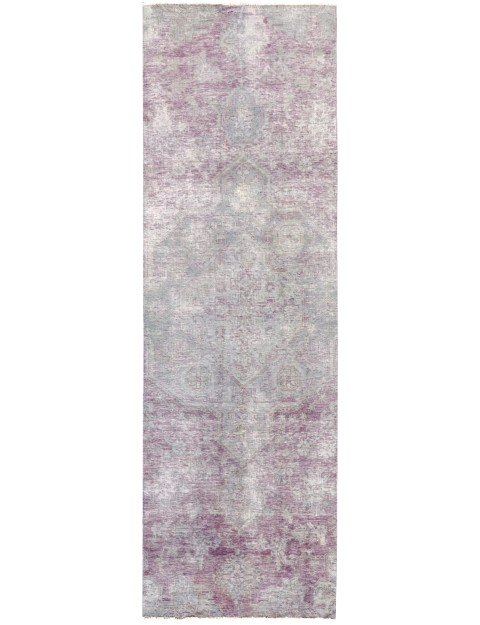 Grön Persien Persisk vintage matta  295 x 93 cm