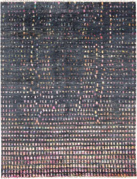 Svart India Taj Wool & Silk  305 x 200 cm