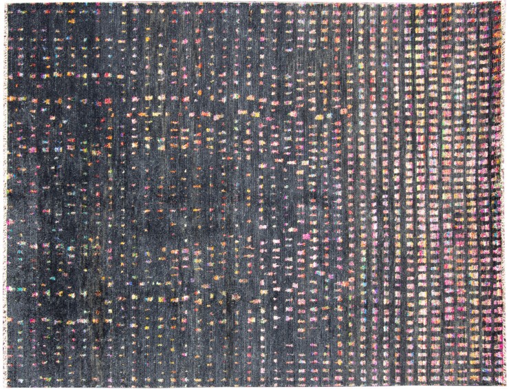 Schwarz text_origin_3 Taj Wolle & Seide  305 x 200 cm