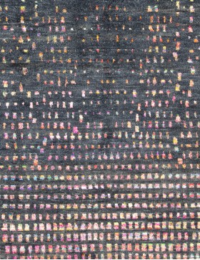 Svart India Taj Wool & Silk  305 x 200 cm