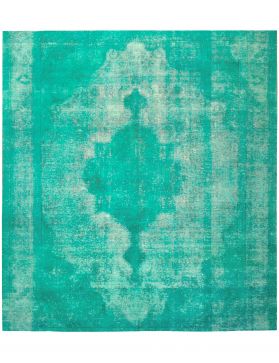 Perzisch Vintage Tapijt 300 x 300 groen