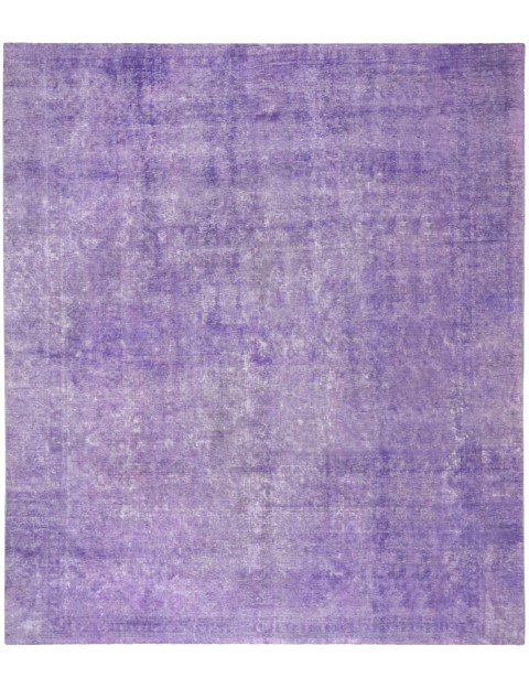 Lila Persien Persischer Vintage Teppich 330 x 275 cm