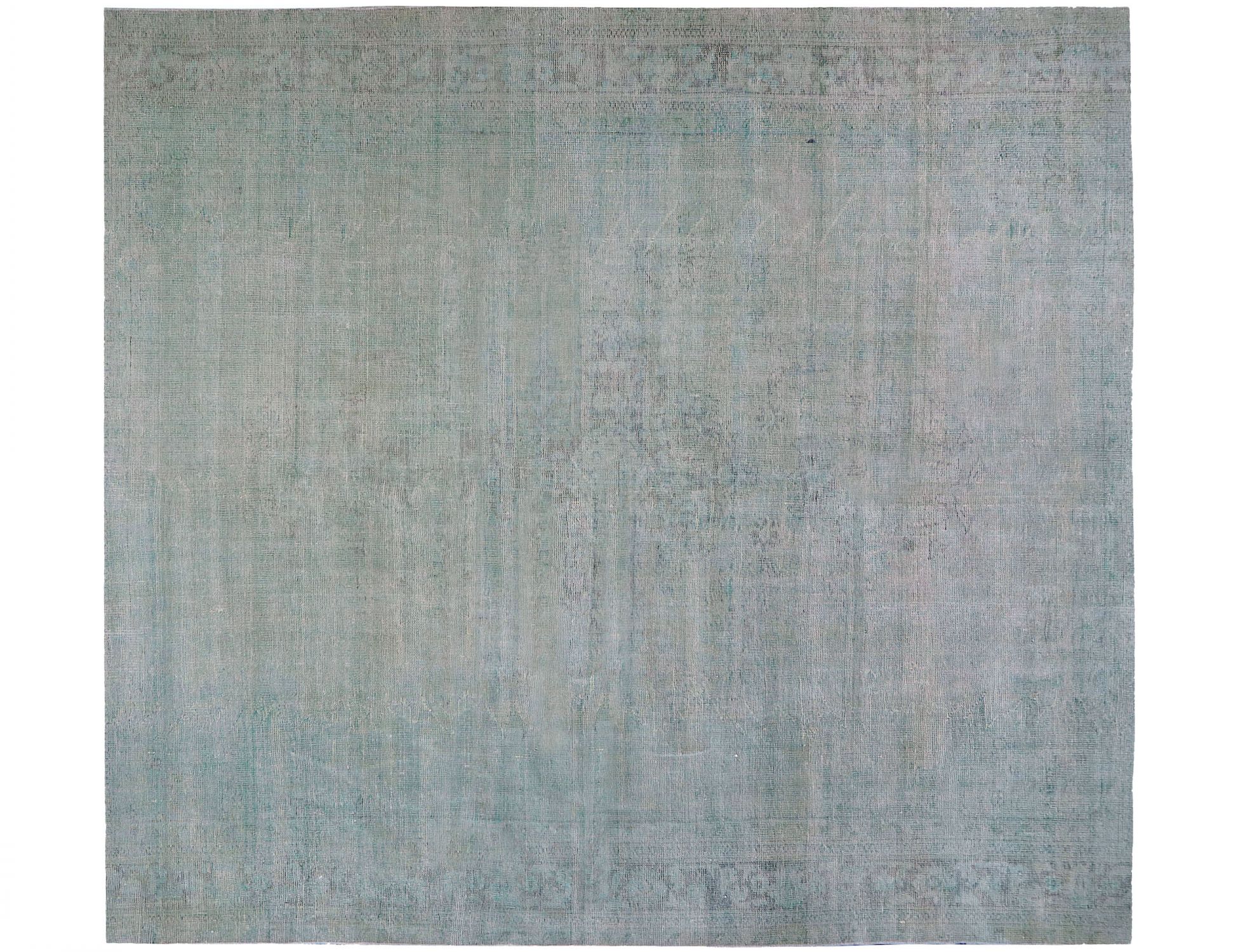 Tappeto vintage persiano  verde <br/>285 x 285 cm