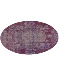 Lilla Persien Persisk Vintagetæppe  207 x 207 cm