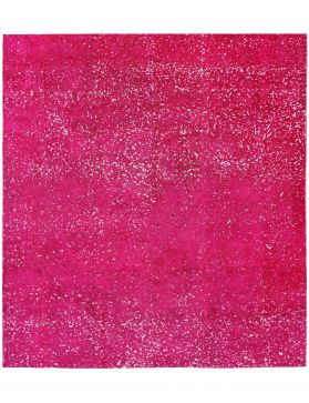 Tapis Persan vintage 220 x 220 rose