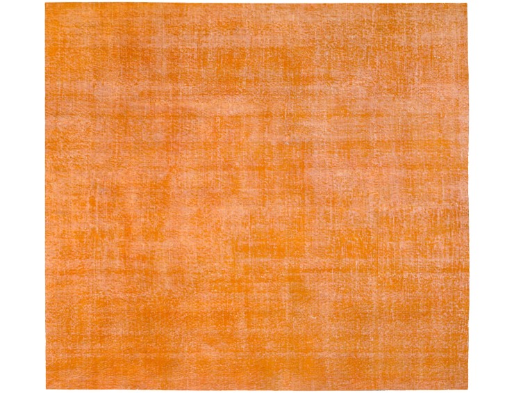 Orange Türkei Vintage Teppich 240 x 240 cm