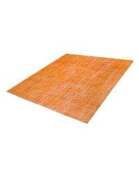 Orange Türkei Vintage Teppich 240 x 240 cm - view 1
