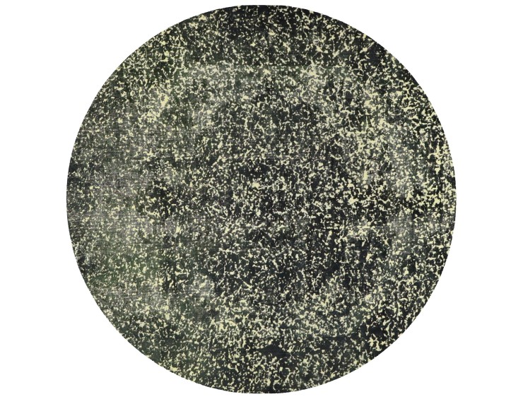 Gul Persien Persisk vintage matta  185 x 185 cm