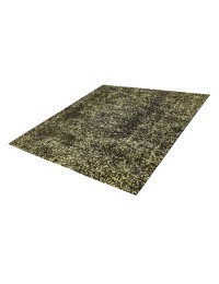 Gul Persien Persisk Vintagetæppe  200 x 200 cm