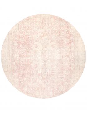 Round  Vintage Carpet  beige  <br/>215 x 215 cm