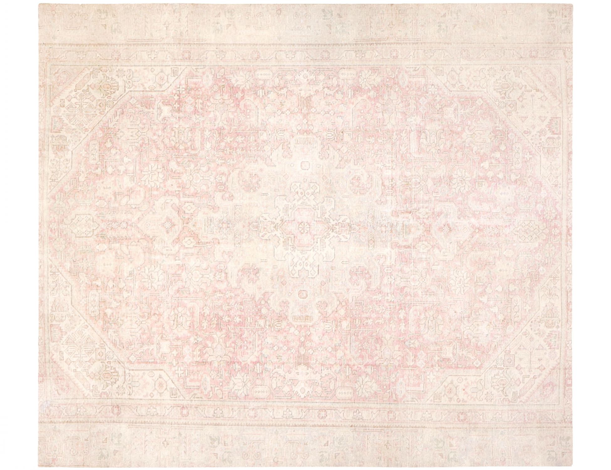 Persisk vintage matta  beige <br/>260 x 215 cm