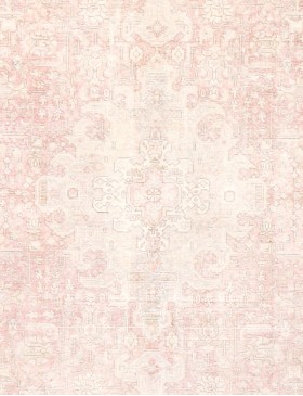 Beige Persiano Tappeto vintage persiano  260 x 215 cm