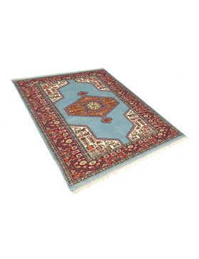 Persisk teppe 198 x 132 blå