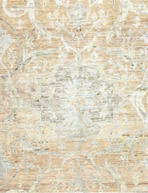 Beige Persien Persisk Tæppe  337 x 265 cm